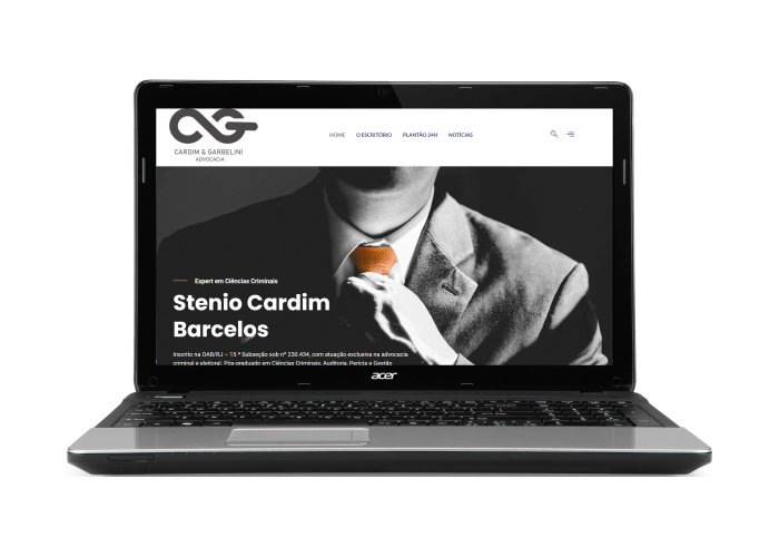 Web Site Cardim & Garbelini Advocacia